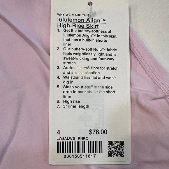 Lululemon Athletica Light Pink Mini Skirt - Picture 2 of 5
